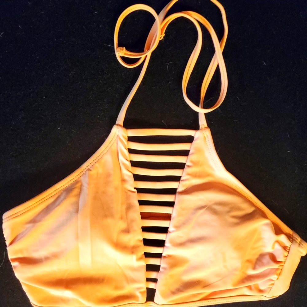 Sexy neon orange Bikini top